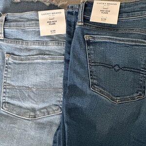 Lucky Brand Mid Rise Flare